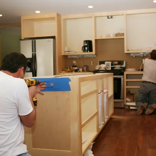 Professional cupboard installation